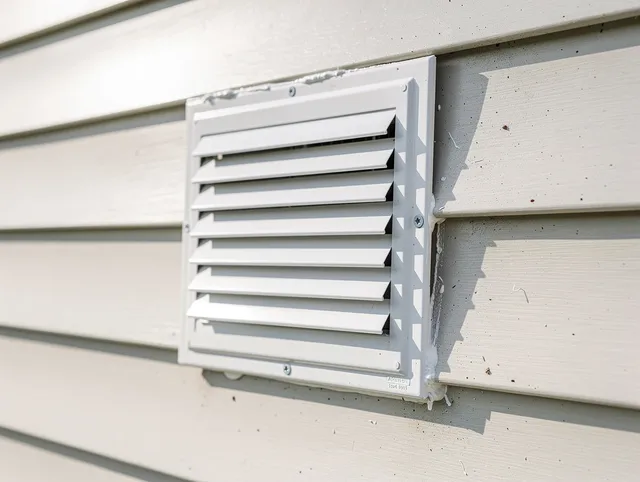 Expert vent cover replacement by Bloomington Dryer Vent Cleaning in Bloomington