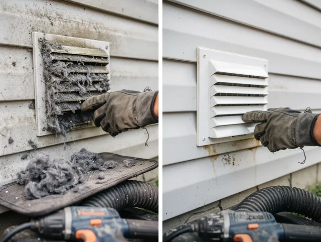 Residential dryer vent cleaning by Bloomington Dryer Vent Cleaning in Bloomington